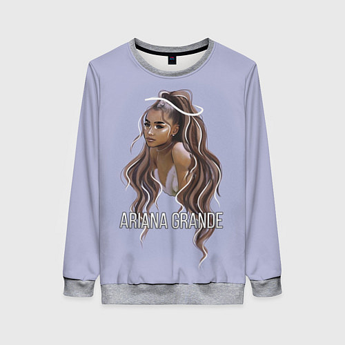 Женский свитшот Ariana Grande Ариана Гранде / 3D-Меланж – фото 1