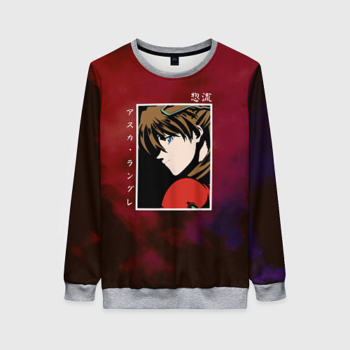 Женский свитшот Второе дитя / 3D-Меланж – фото 1