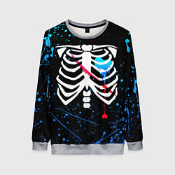 Свитшот женский UNDERTALE, цвет: 3D-меланж