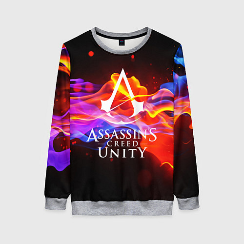 Женский свитшот Assassin’s Creed: Unity / 3D-Меланж – фото 1
