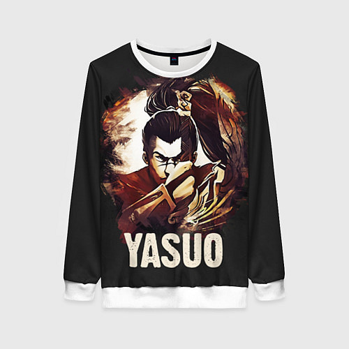 Женский свитшот Yasuo / 3D-Белый – фото 1