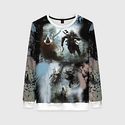 Свитшот женский Assassin??s Creed, цвет: 3D-белый
