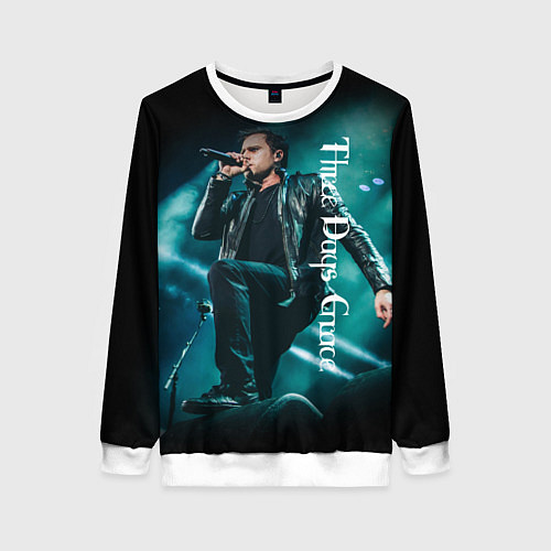 Женский свитшот Three Days Grace / 3D-Белый – фото 1