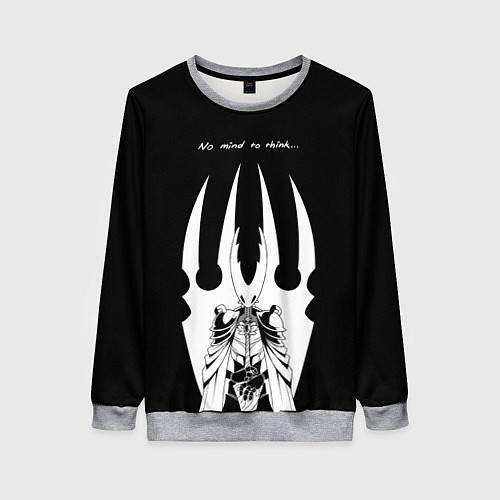 Женский свитшот Hollow Knight / 3D-Меланж – фото 1