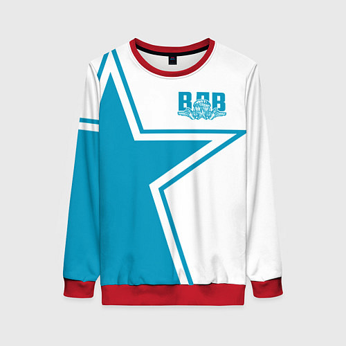 Женский свитшот ВДВ / 3D-Красный – фото 1