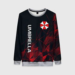 Свитшот женский UMBRELLA CORP, цвет: 3D-меланж