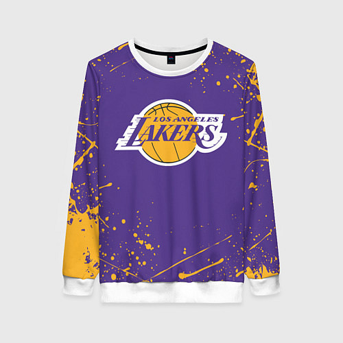 Женский свитшот LA LAKERS / 3D-Белый – фото 1