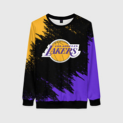 Свитшот женский LA LAKERS, цвет: 3D-черный