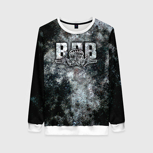 Женский свитшот ВДВ / 3D-Белый – фото 1