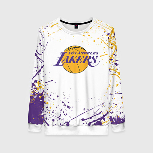 Женский свитшот LA LAKERS / 3D-Белый – фото 1