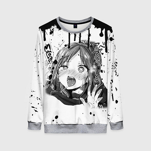 Женский свитшот АХЕГАО / 3D-Меланж – фото 1