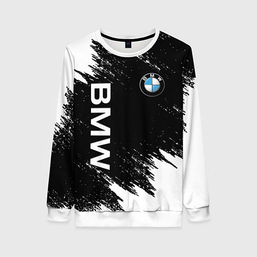 Женский свитшот BMW / 3D-Белый – фото 1