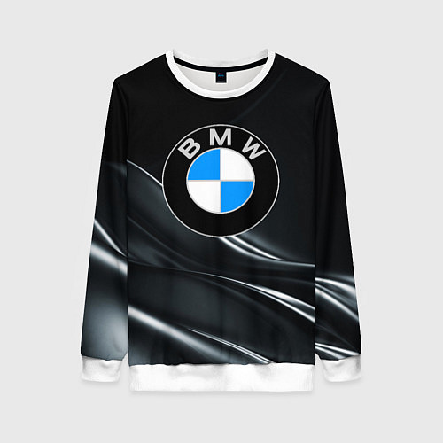 Женский свитшот BMW / 3D-Белый – фото 1