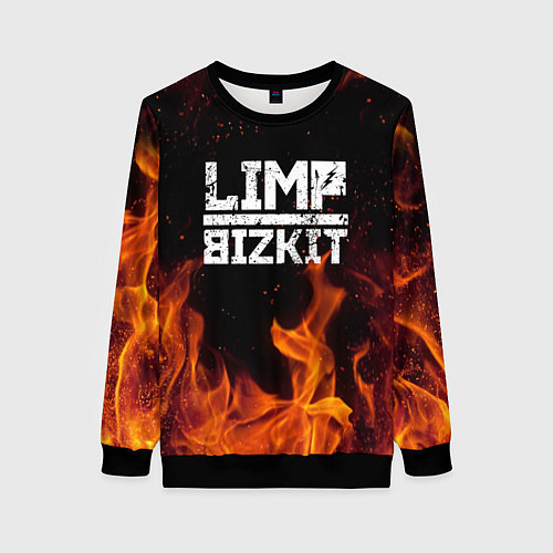 Женский свитшот LIMP BIZKIT / 3D-Черный – фото 1
