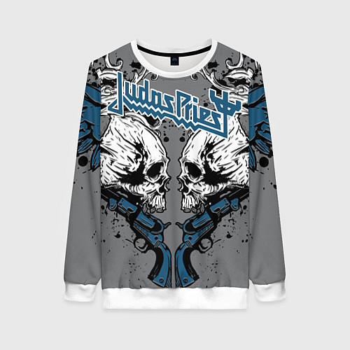 Женский свитшот Judas Priest / 3D-Белый – фото 1