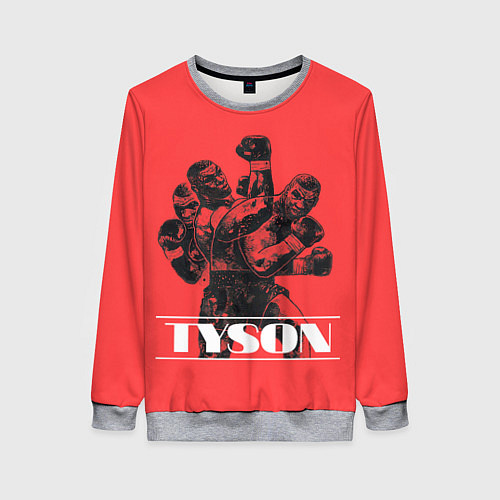 Женский свитшот Tyson / 3D-Меланж – фото 1