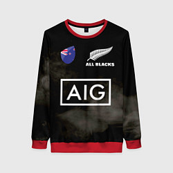 Свитшот женский ALL BLACKS, цвет: 3D-красный