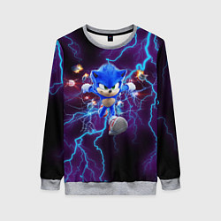 Свитшот женский SONIC, цвет: 3D-меланж