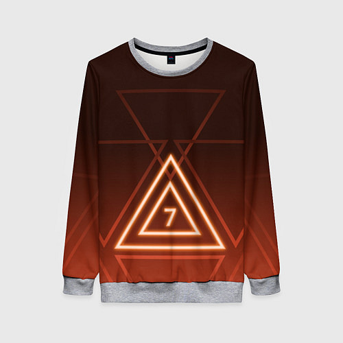 Женский свитшот Artik & Asti / 3D-Меланж – фото 1