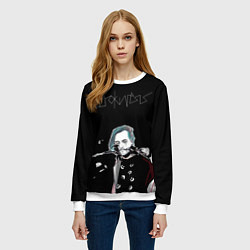 Свитшот женский PYROKINESIS, цвет: 3D-белый — фото 2