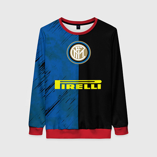 Женский свитшот Интер / 3D-Красный – фото 1