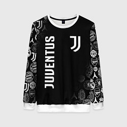 Свитшот женский JUVENTUS, цвет: 3D-белый