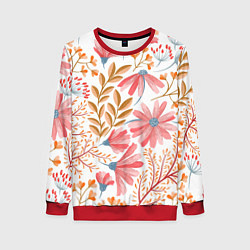 Женский свитшот Цветы