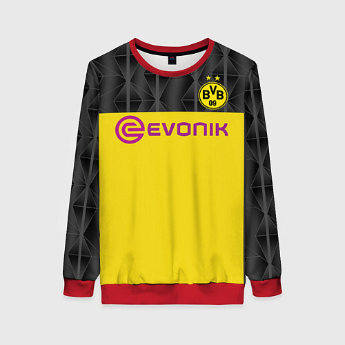 Женский свитшот Sancho home UEFA 19-20 / 3D-Красный – фото 1