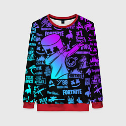 Женский свитшот FORTNITE X MARSHMELLO
