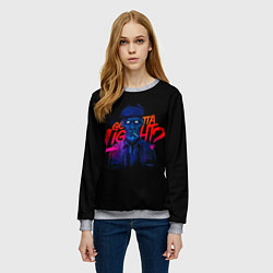 Свитшот женский Twin Peaks, цвет: 3D-меланж — фото 2