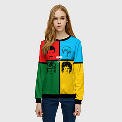 Свитшот женский Queen, цвет: 3D-черный — фото 2