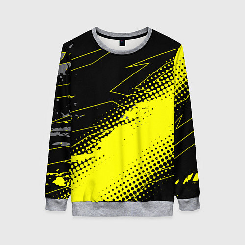 Женский свитшот Bona Fide Одежда для фитнеcа / 3D-Меланж – фото 1