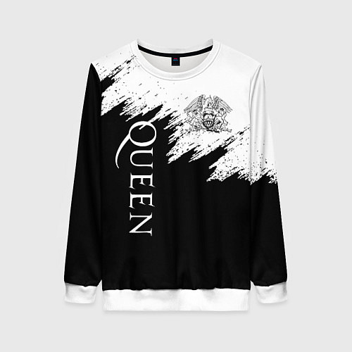 Женский свитшот QUEEN / 3D-Белый – фото 1
