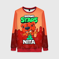 Женский свитшот BRAWL STARS NITA