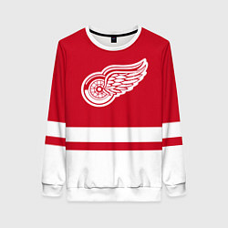 Свитшот женский Детройт Ред Уингз, цвет: 3D-белый