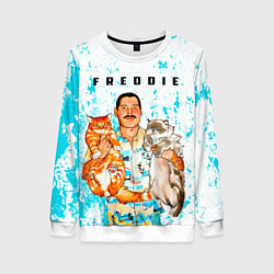 Свитшот женский Queen, цвет: 3D-белый