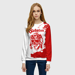 Свитшот женский Sabaton, цвет: 3D-белый — фото 2
