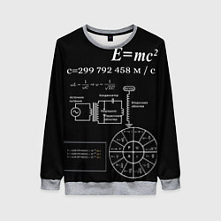 Женский свитшот Электродинамика