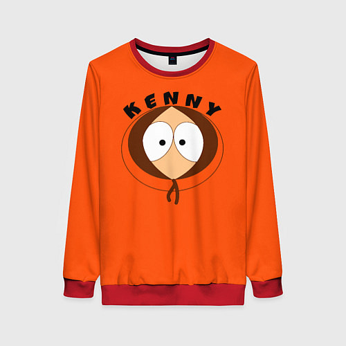 Женский свитшот KENNY / 3D-Красный – фото 1