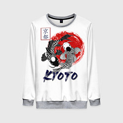 Женский свитшот Карпы Кои Киото