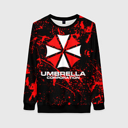 Свитшот женский Umbrella Corporation, цвет: 3D-черный