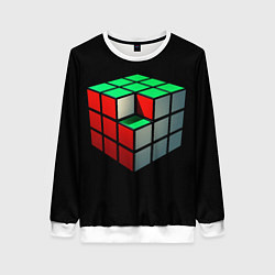 Женский свитшот Кубик Рубика