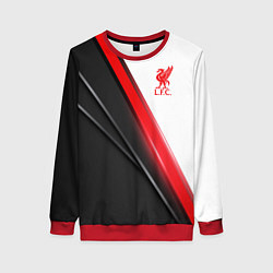 Свитшот женский Liverpool F C, цвет: 3D-красный
