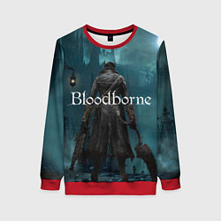 Свитшот женский Bloodborne, цвет: 3D-красный
