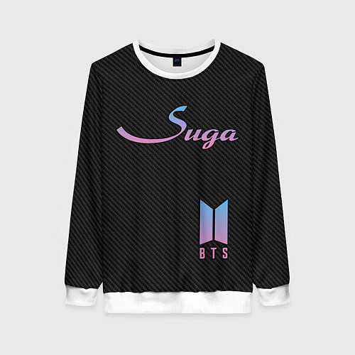 Женский свитшот BTS Suga / 3D-Белый – фото 1