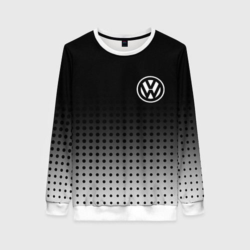 Женский свитшот Volkswagen / 3D-Белый – фото 1