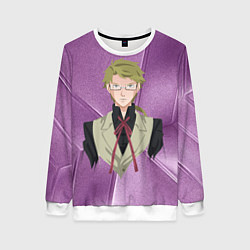 Свитшот женский Куникида Доппо, цвет: 3D-белый