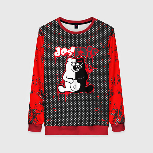 Женский свитшот Аниме / 3D-Красный – фото 1