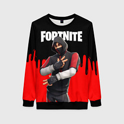 Свитшот женский FORTNITE x IKONIK, цвет: 3D-черный