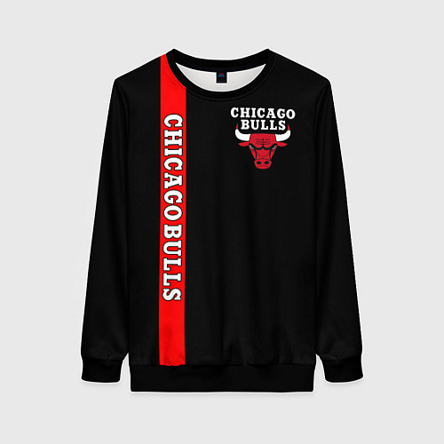 Женский свитшот CHICAGO BULLS / 3D-Черный – фото 1